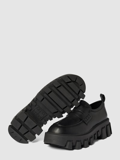 Tommy Jeans Sneaker mit profilierter Sohle Modell 'LOAFER' Schwarz 4