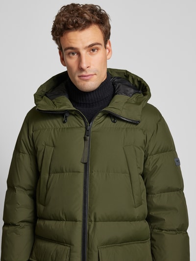 Marc O'Polo Regular Fit Daunenjacke mit Kapuze  Oliv 3