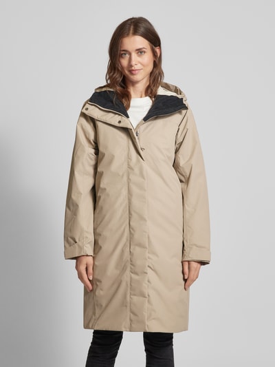 PEAK PERFORMANCE Parka z kapturem model ‘Treeline’ Trzcinowy 4