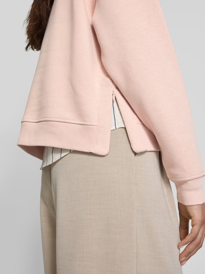 Weekend Max Mara Regular fit sweatshirt van katoenmix, model 'GERBA' Lichtroze - 3