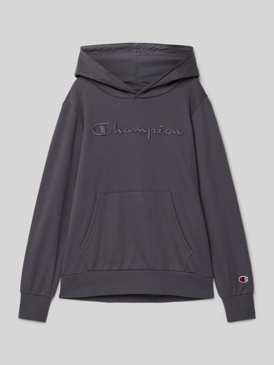 CHAMPION Hoodie mit Kapuze Graphit 1