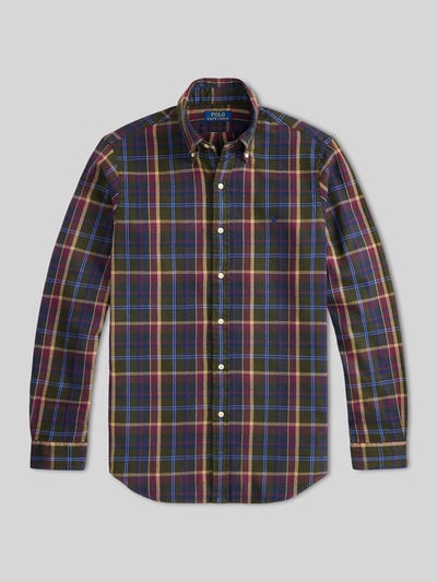 Polo Ralph Lauren Custom Fit Freizeithemd aus reiner Baumwolle Oliv 2
