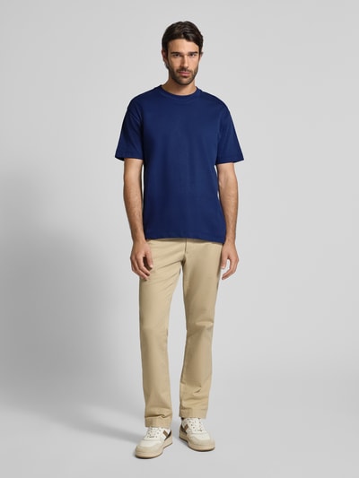 Marc O'Polo Relaxed Fit T-Shirt aus reiner Baumwolle Royal 1