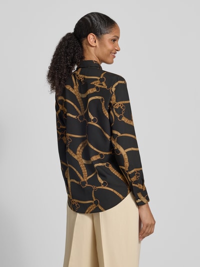 Lauren Ralph Lauren Regular Fit Bluse mit verdeckter Knopfleiste Modell 'KRISTY' Black 5