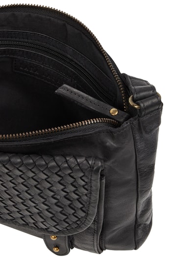 Lara Lauren Crossbody Bag aus Leder Modell 'Era' Black 5