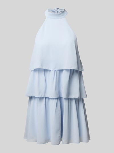 Gina Tricot Minikleid im Stufen-Look Hellblau 2