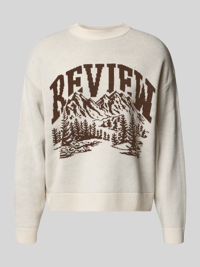 REVIEW Strickpullover mit Stehkragen Black 2