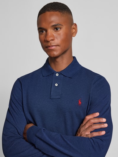 Polo Ralph Lauren Poloshirt met labelstitching Marineblauw - 3