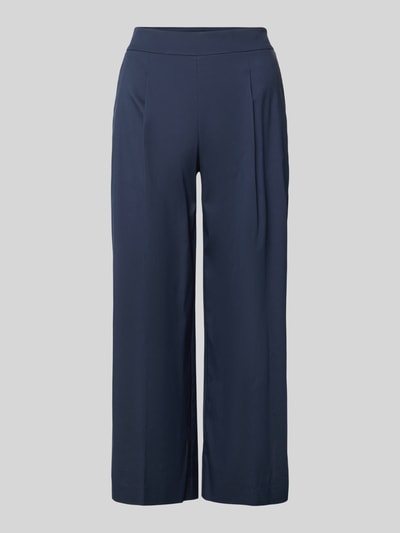 Windsor Stoffen broek met achterzakken Marineblauw - 2