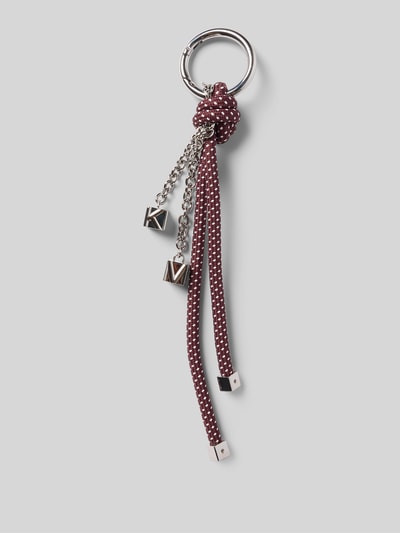 MICHAEL Michael Kors Tashanger met labelapplicaties, model 'CHARMS NOVELTY' Bordeaux - 1