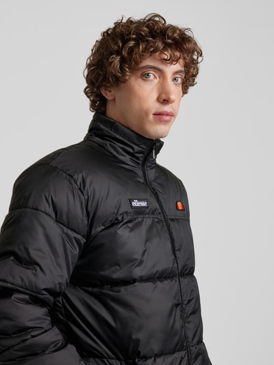 Ellesse Gewatteerd jack met labelstitchings, model 'CALOROSO' Zwart - 3