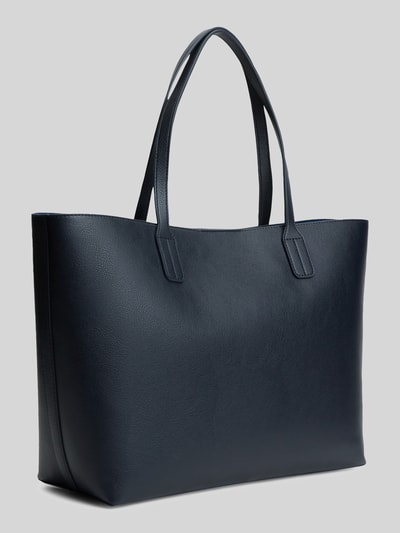 Tommy Hilfiger Shopper mit Reißverschlussfach und Anhänger für Kleinigkeiten Marine 5