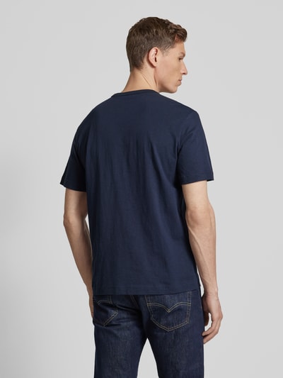 Tom Tailor T-shirt met ronde hals Marineblauw - 5