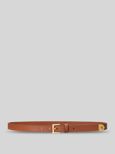 Lauren Ralph Lauren Riem van echt leer met logodetail Cognac - 1