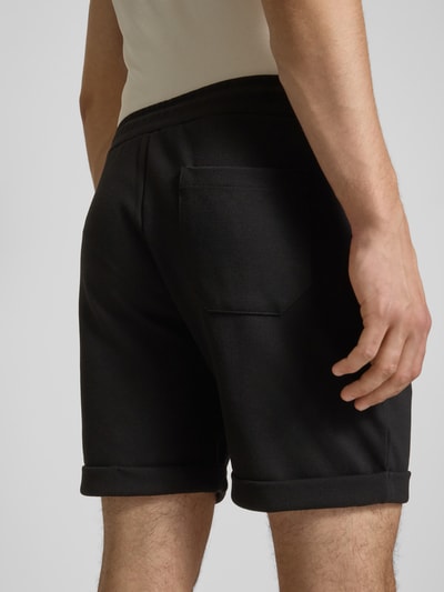 Only & Sons Regular Fit Sweatshorts mit Viskoseanteil Modell 'NEW KODYL' Black 3