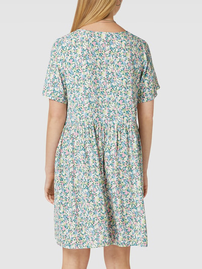 Marc O'Polo DENIM Knielange jurk met rasterruit Rookblauw - 5