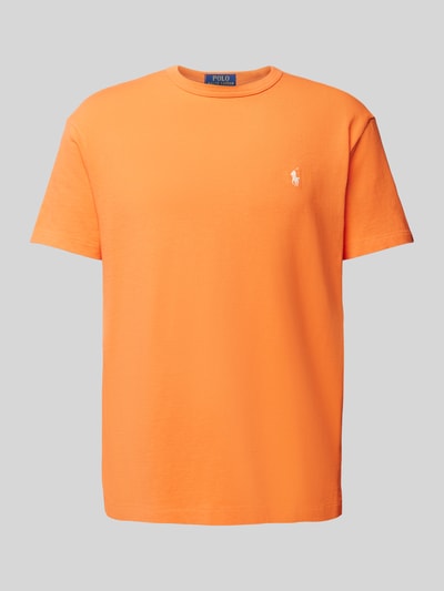 Polo Ralph Lauren T-Shirt mit Label-Stitching Orange 1