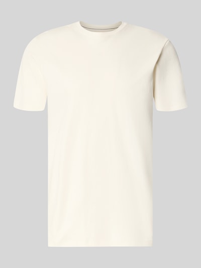 Christian Berg Men t-shirt z bawełny z okrągłym dekoltem Złamany biały 1