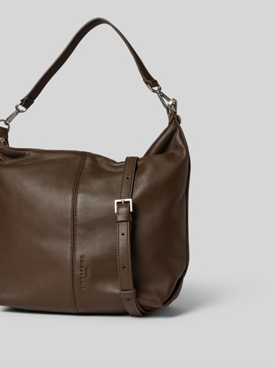 LIEBESKIND BERLIN Schoudertas van echt leer, model 'Paris' Donkerbruin - 3