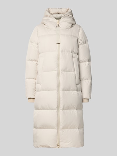 Marc O'Polo Regular Fit Daunenmantel mit Zweiwege-Reißverschluss Stein 2