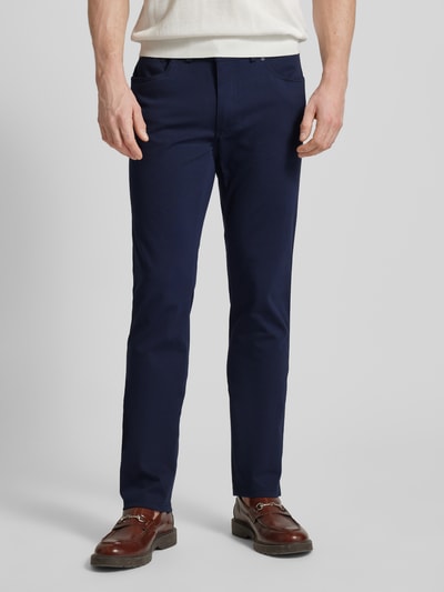 Brax Broek in 5-pocketmodel, model 'CHUCK' Marineblauw - 4