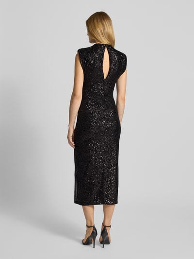 Jake*s Cocktail Cocktailjurk met pailletten Zwart - 5