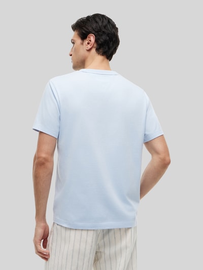 Tommy Hilfiger Regular Fit T-Shirt aus reiner Baumwolle Hellblau 5