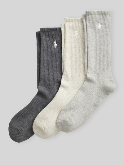 Polo Ralph Lauren Underwear Socken aus Baumwoll-Mix im 3er-Pack Mittelgrau 1