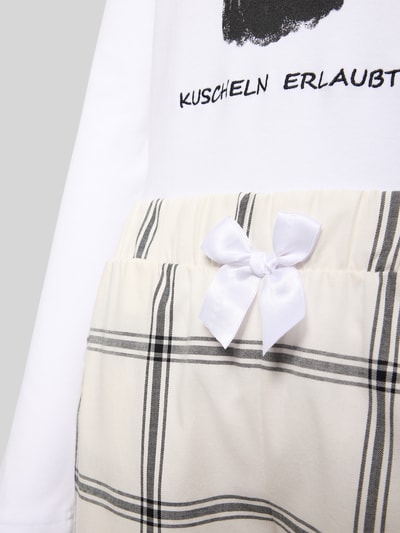 LOUIS & LOUISA Pyjama met motiefprint Wit - 2