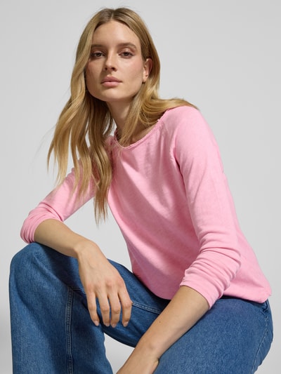 Rich & Royal Longsleeve mit Rundhalsausschnitt Pink 3