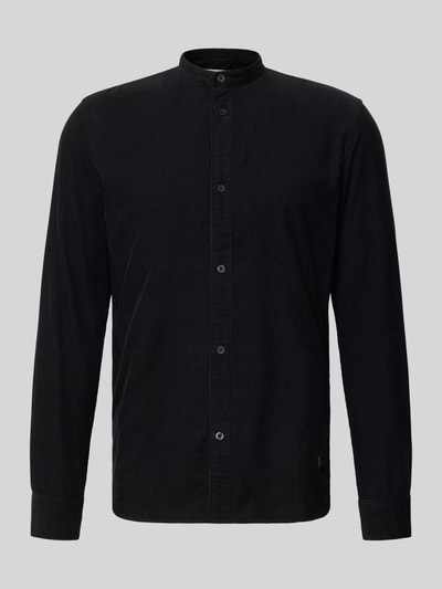 Tom Tailor Denim Regular Fit Cordhemd aus reiner Baumwolle Black 2