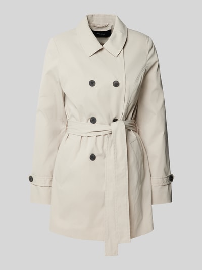 Vero Moda Regular Fit Trenchcoat mit Taillengürtel Modell 'CHELSEA OLIVIA' Beige 2