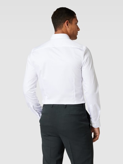 OLYMP No. Six Super Slim Fit Business-Hemd mit Kentkragen Weiss 5