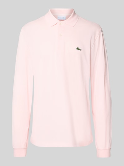Lacoste Regular Fit Poloshirt aus reiner Baumwolle Rosa 2