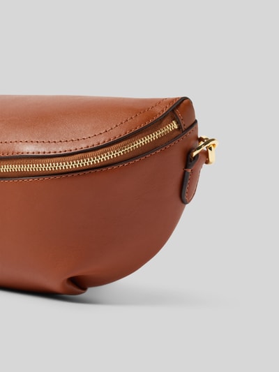 Lauren Ralph Lauren Bauchtasche mit Label-Applikation Modell 'MARCY' Cognac 3