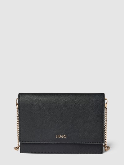 Liu Jo White Crossbody Bag mit Label-Detail Black 1