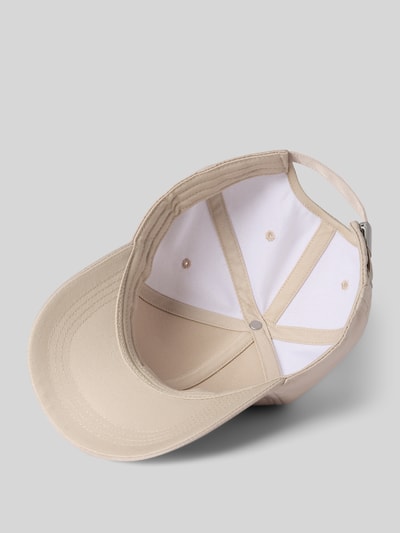 Produktfoto, Basecap mit Label-Stitching Modell 'Mario' von JOOP! Collection, beż i biel, regulowany rozmiar, logo, tekstura materiału
