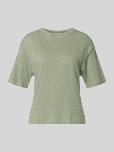 Marc O'Polo Regular Fit T-Shirt aus reiner Baumwolle Hellgruen 2