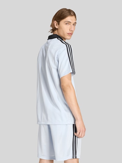 adidas Originals T-Shirt Trikot mit Logo Print Hellblau 5