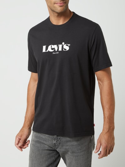 Levi's® Relaxed Fit T-Shirt aus Baumwolle Black 4