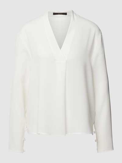 Windsor Bluse mit V-Ausschnitt Offwhite 2