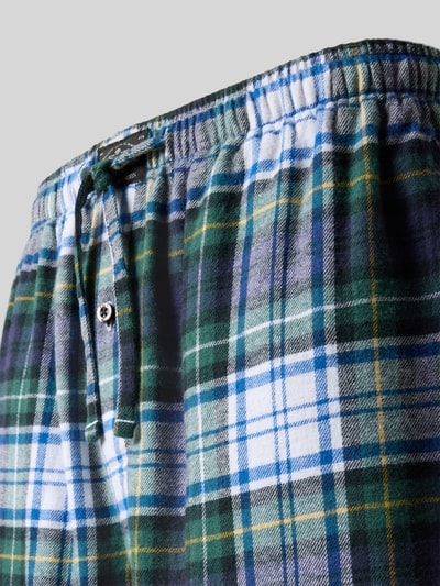 Polo Ralph Lauren Underwear Relaxed fit pyjamabroek met logopatch, model 'Sleep' Donkergroen - 2