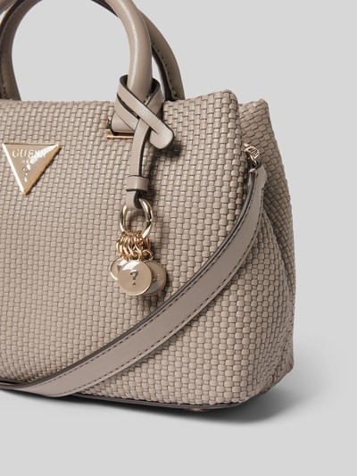 Guess Handtas met labeldetail, model 'PHAEDRA' Taupe - 3