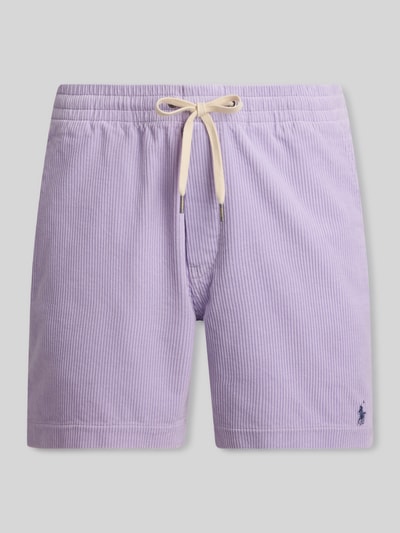 Polo Ralph Lauren Sweatshorts aus reiner Baumwolle Lila 2