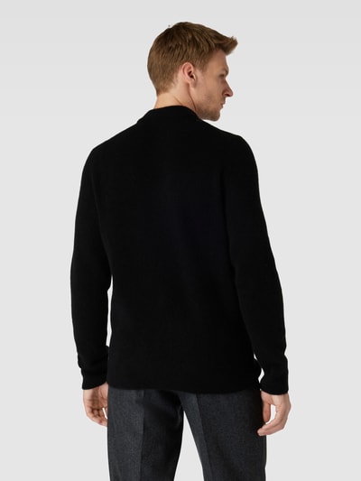 Filippa K Sweatshirt mit Strukturmuster Modell 'johannes' Black 9