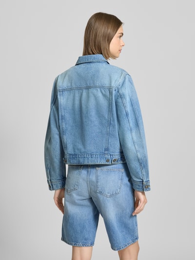 G-Star Raw Jeansjacke mit Umlegekragen und Brusttaschen Hellblau 5