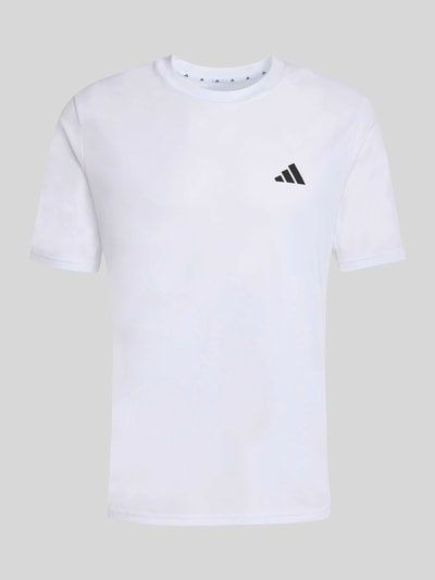 adidas Training Regular Fit Sport-T-Shirt mit Logo-Print Weiss 2
