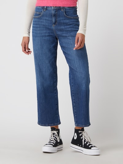 OPUS Straight Fit Jeans mit Stretch-Anteil Modell 'Lani Breeze' Dunkelblau 4