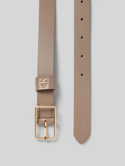 CK Calvin Klein Riem met labeldetail Taupe - 3