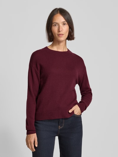 Christian Berg Woman Sweter wełniany z okrągłym dekoltem Bordowy 4
